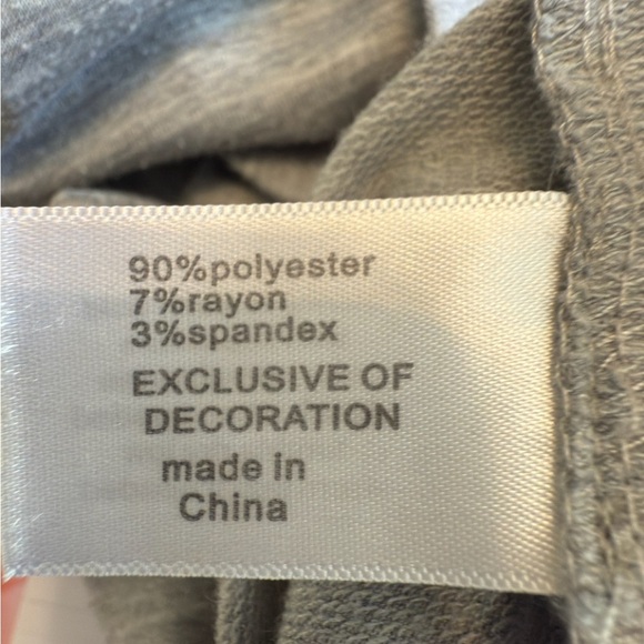 Lane Bryant grey jersey knit dress Woman’s size 22/24
ruffle cuff sleeves - Picture 6 of 7